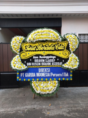 Papan Bunga Duka di Sentani Barat