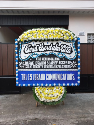 Papan Bunga Duka di Sentani Barat